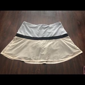 Athleta Color Block Tennis Skirt